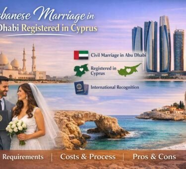Lebanese Marriage Abu Dhabi Registered in Cyprus Full Guide