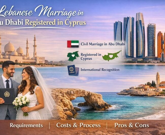 Lebanese Marriage Abu Dhabi Registered in Cyprus Full Guide