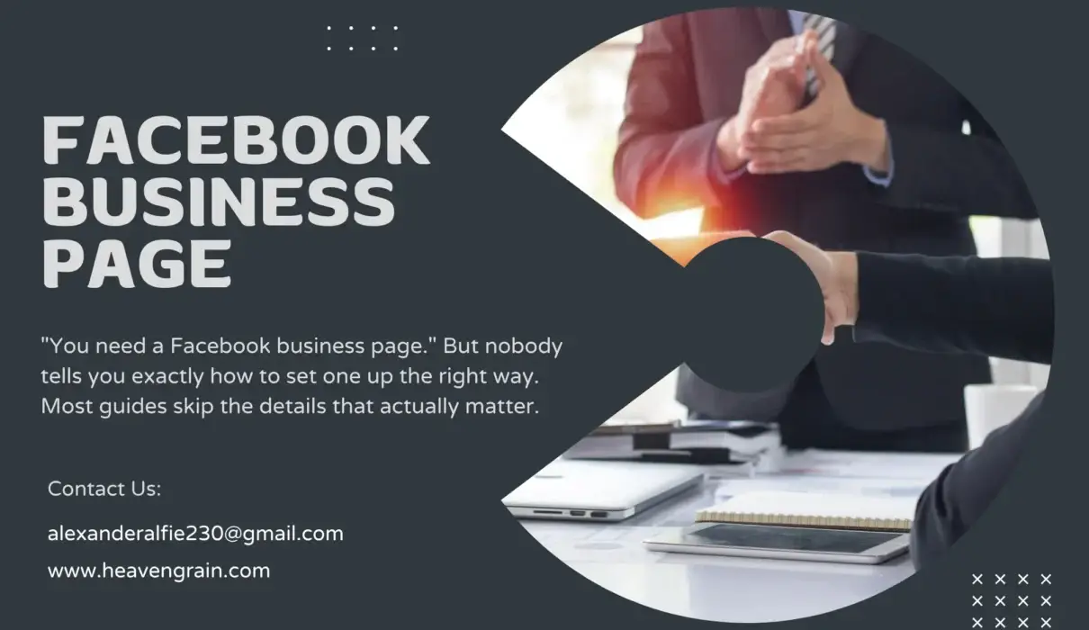 How to create a business facebook page