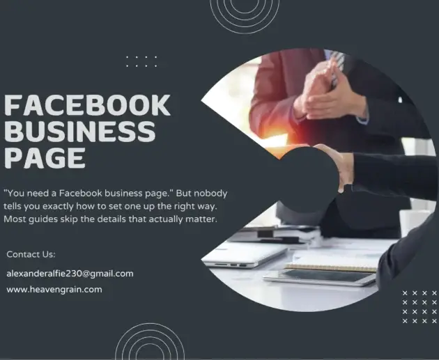 How to create a business facebook page