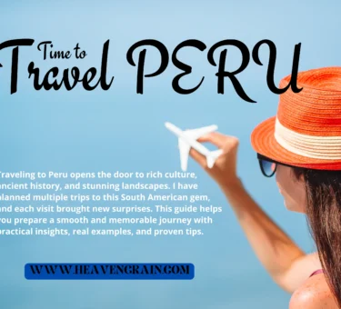 10 day travel itinerary Peru