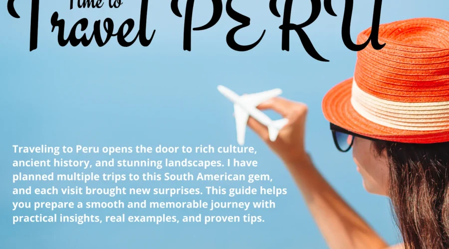 10 day travel itinerary Peru