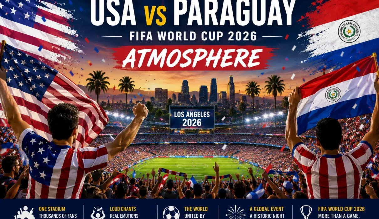 USA vs Paraguay FIFA World Cup 2026 Atmosphere