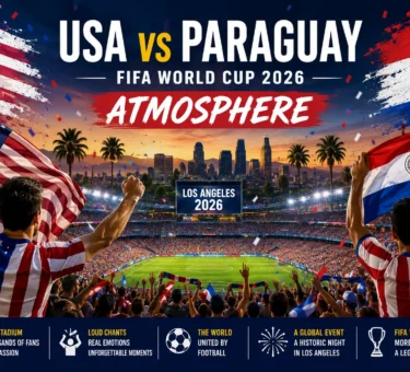 USA vs Paraguay FIFA World Cup 2026 Atmosphere