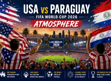 USA vs Paraguay FIFA World Cup 2026 Atmosphere