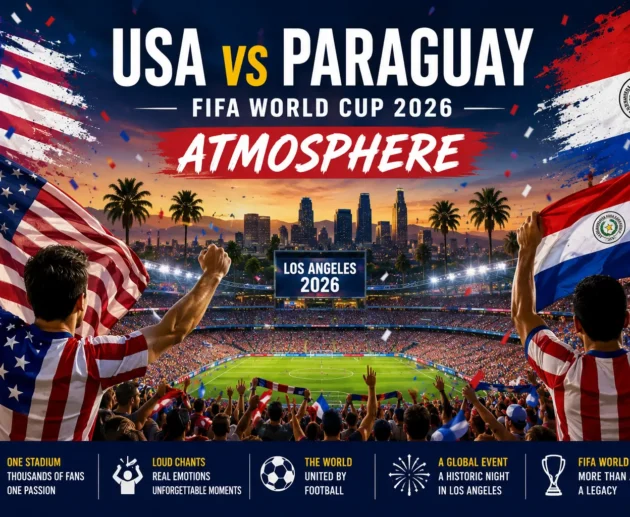 USA vs Paraguay FIFA World Cup 2026 Atmosphere