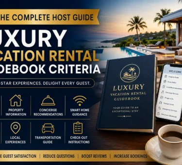 Luxury vacation rental guidebook criteria