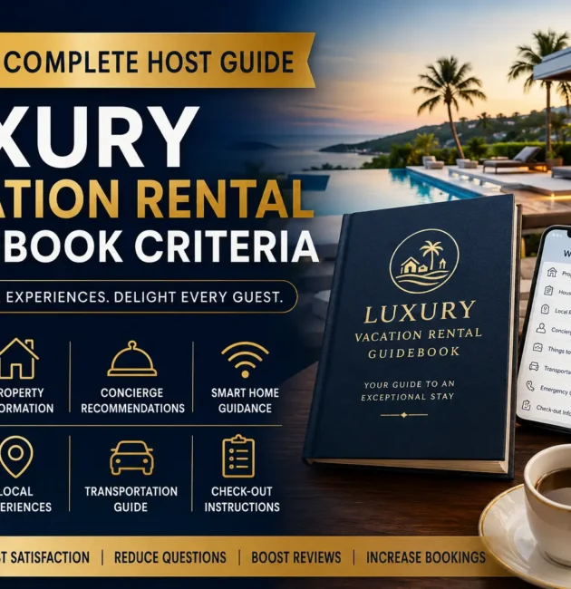 Luxury vacation rental guidebook criteria
