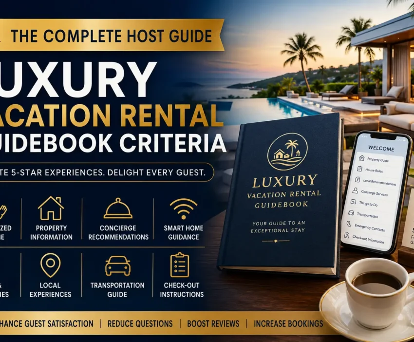 Luxury vacation rental guidebook criteria