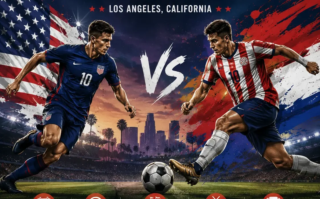 USA vs Paraguay