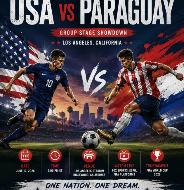 USA vs Paraguay